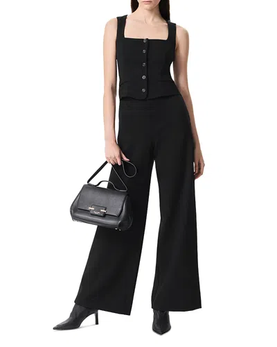 Rag & Bone Marianne Ponte Jumpsuit In Black