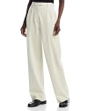 Rag & Bone Marianne Pinstripe Ponte Pants In Ivory Stripe