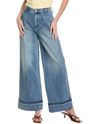 Rag & Bone Marina Liliana Wide Leg Jean In Blue