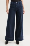 Rag & Bone Marina Wide Leg Jeans In Elenna