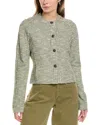 Rag & Bone Marisa Tweed Jacket In Green