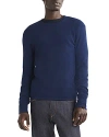 Rag & Bone Matrin Wool Blend Crewneck Sweater In Navy