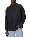 Rag & Bone Denim Shirt In Washed Black