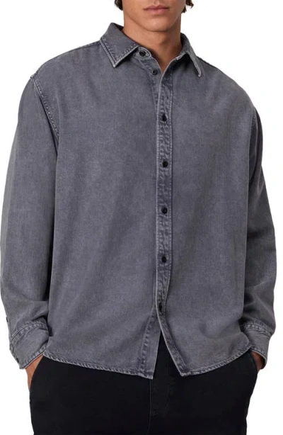 Rag & Bone Men's Matthew Denim Shirt In Aged Indigo