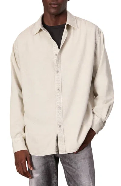 Rag & Bone Men's Matthew Denim Casual Button-down Shirt In Cloudcover