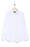 Rag & Bone Matthew Relaxed Fit Stretch Poplin Button-up Shirt In White