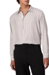 Rag & Bone Off-white Matthew Striped Shirt In White Stripe