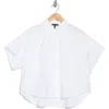 Rag & Bone Maura Cotton Poplin Button-up Shirt In White
