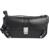Rag & Bone Max Leather Convertible Shoulder Bag In Blk