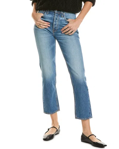 RAG & BONE RAG & BONE MAYA HIGH-RISE PAEONIA ANKLE SLIM JEAN