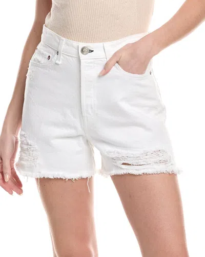 RAG & BONE RAG & BONE MAYA HIGH-RISE SHORTY SHORT SUMMER WHITE SHORTY SHORT