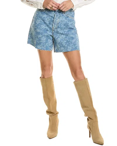 Rag & Bone Maya Laser Floral Short In Multi