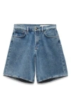 Rag & Bone Kaia High Waist Relaxed Fit Denim Shorts In Alton