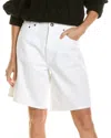 Rag & Bone Woman Denim Shorts White Size 30 Cotton In White