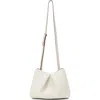 Rag & Bone Medium Bloom Leather Crossbody Bag In Antique White