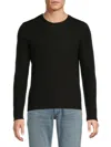 Rag & Bone Men's Bennet Crewneck Sweater In Black