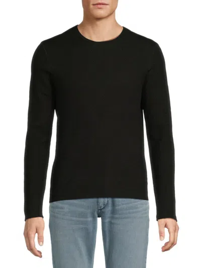 Rag & Bone Men's Bennet Crewneck Sweater In Black