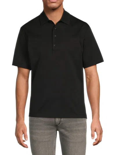 Rag & Bone Men's Casual Short-sleeve Button Shirt In Black