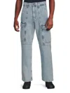 Rag & Bone Straight Jeans In Skylight