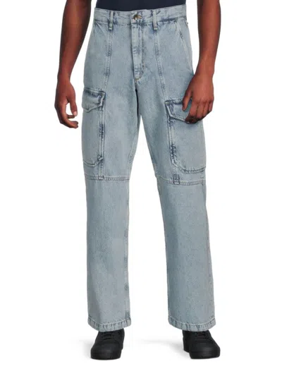 RAG & BONE RAG & BONE MEN'S FIT 4 LIGHT WASH CARGO JEANS