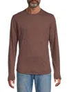 Rag & Bone Men's Haydon Long Sleeve T-shirt In Rum Raisin