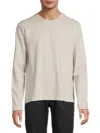 Rag & Bone Men's Lewis Solid Long-sleeve T-shirt In Dark Grey