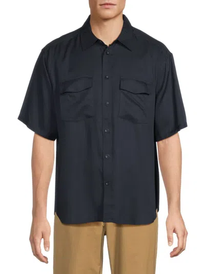 Rag & Bone Men's Modal Two-pocket Shirt