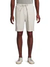 Rag & Bone Men's Reade Drawstring Shorts In Dark Grey