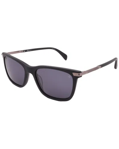 Rag & Bone Men's Rnb5042/s 56mm Sunglasses In Black