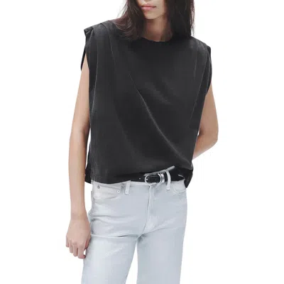 Rag & Bone Mica Tank In Black