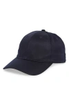 Rag & Bone Miles Adjustable Baseball Cap In Navy