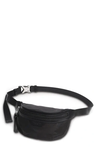 Rag & Bone Mini Commuter Belt Bag In Black