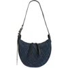 Rag & Bone Spire Denim Large Hobo Bag In Karina Denim