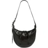 Rag & Bone Spire Hobo Bag Black In Black