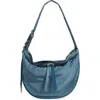 Rag & Bone Mini Spire Hobo Bag In Denim Blue