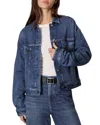 Rag & Bone Cora Denim Jacket In Grove