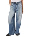 Rag & Bone Miramar High Rise Wide Leg Cotton Terry Sweatpant Jeans In Valentina In Valentina