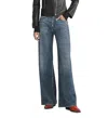 Rag & Bone Miramar Sofie High Waist Cotton Terry Sweatpant Jeans In Blue