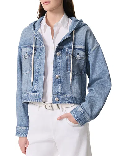 Rag & Bone Miramar Trucker Hoodie In Coney