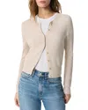Rag & Bone Womens Ivory Kaia Bouclé Knitted Cardigan In Light Taupe