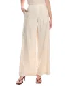 Rag & Bone Morgan Ivory Linen-blend Pant Jean In White