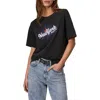 Rag & Bone Ny Boyfriend T-shirt In Black Multi