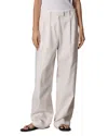 Rag & Bone Women's Newman Stripe Linen Pants In White Stripe