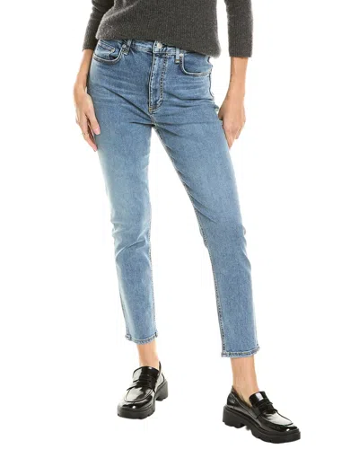 Rag & Bone Nina Lola High-rise Ankle Skinny Jean In Blue