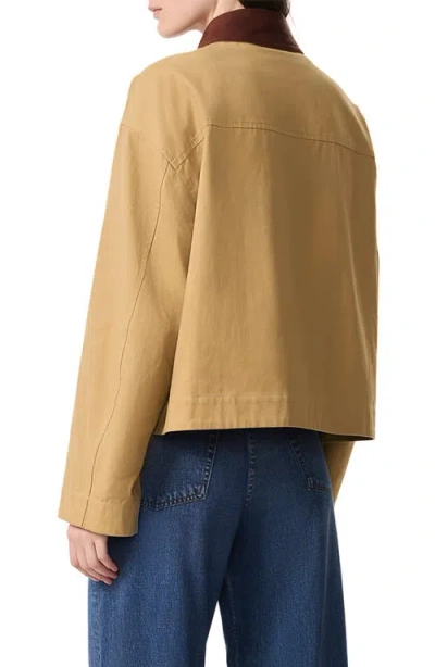 RAG & BONE RAG & BONE NONIE COTTON JACKET WITH REMOVABLE LINING