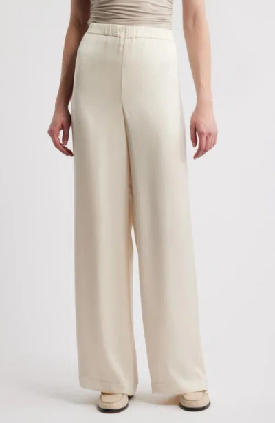 Rag & Bone Olivia Wide-leg Pants In Ivory