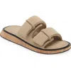 Rag & Bone Women's Parque Cork-heel Slide Sandals In Light Sand