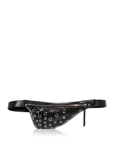 Rag & Bone Petra Embellished Mini Leather Sling Bag In Black