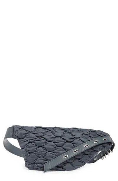 Rag & Bone Petra Quilted Sling Bag In Gray