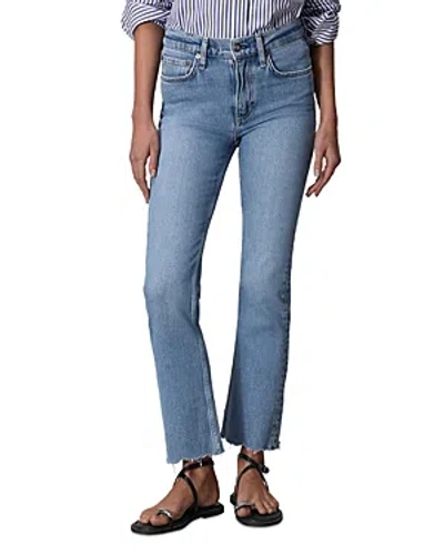 Rag & Bone Rag And Bone Peyton Mid Rise Ankle Bootcut Jeans In Benson In Freya